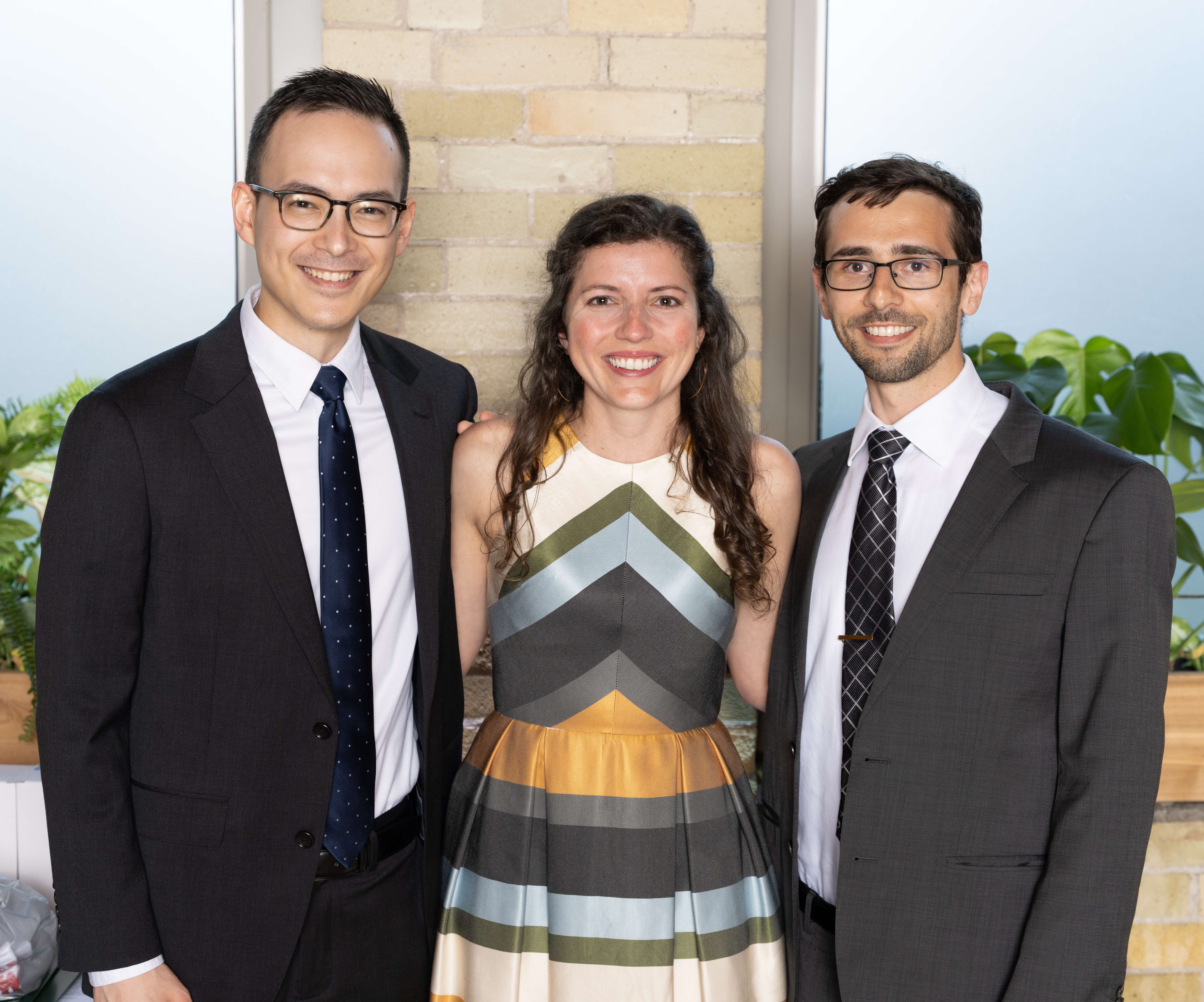 2022 Resident Graduates Dr. Shum, Dr. North and Dr. Puccia