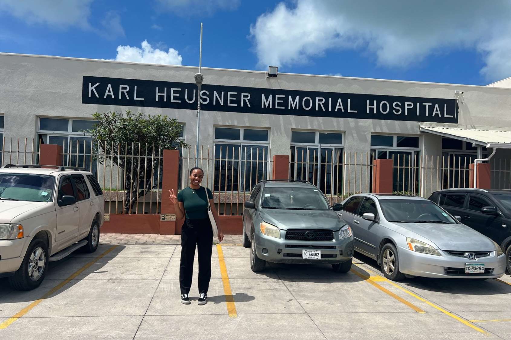 Karl Heusner Memorial Hospital in Belize