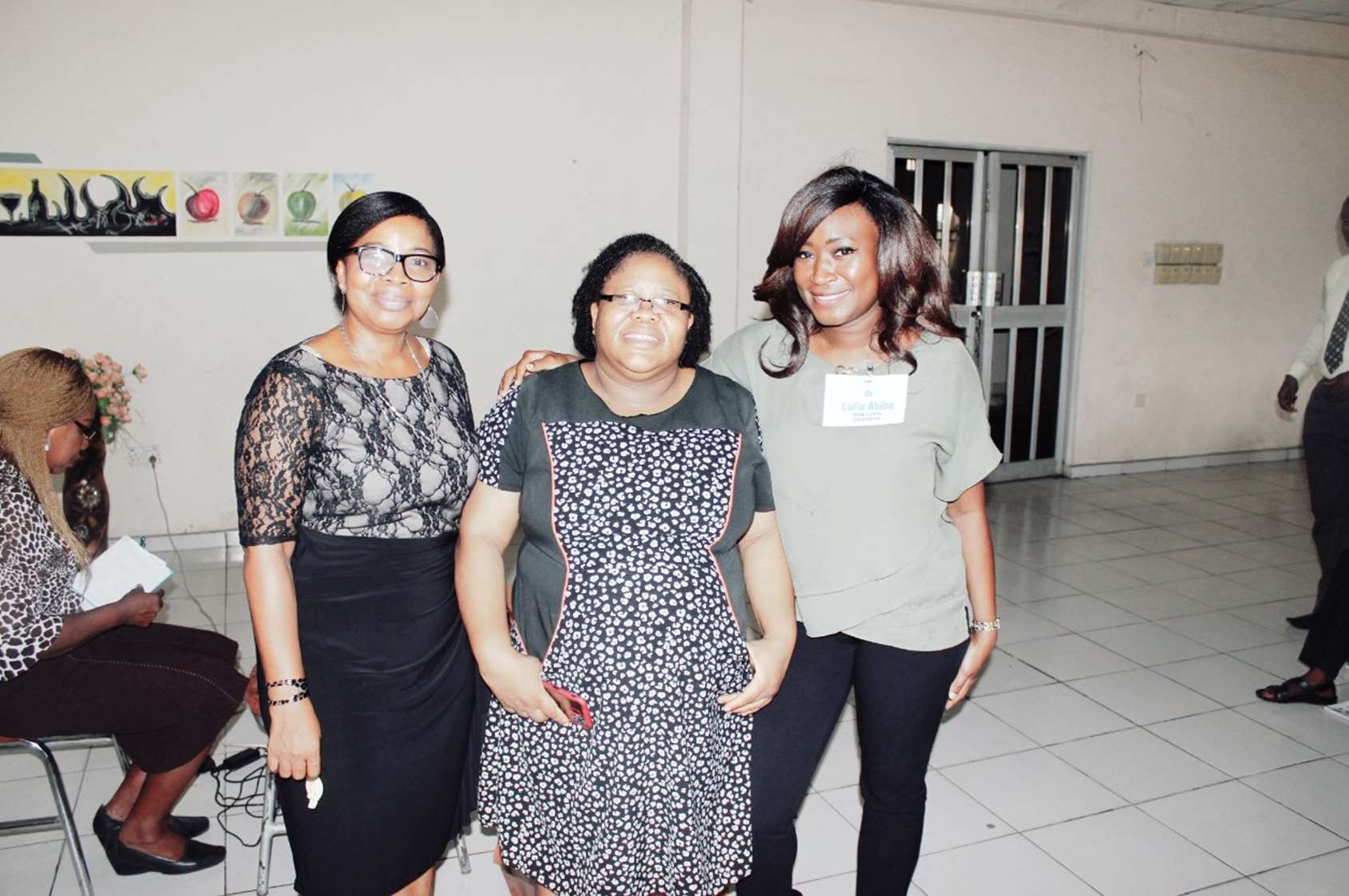 Dr. Lolia Abibo from MCW Middle: Dr Kariba Akhidue Endocrinologist at University of Port-Harcourt Teaching Hospital (UPTH) in Nigeria Left: Prof. Chioma Unachukwu Endocrinologist at UPTH