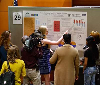 Research poster presentation, 2015