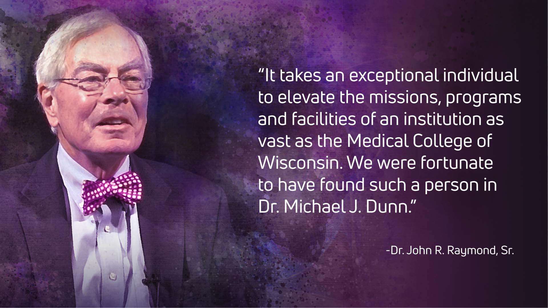 The life, legacy and leadership of Michael J. Dunn, MD honored in virtual celebration