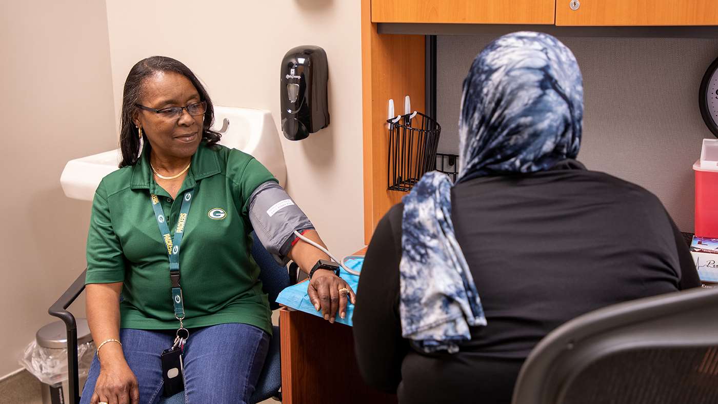 Blood pressure screening