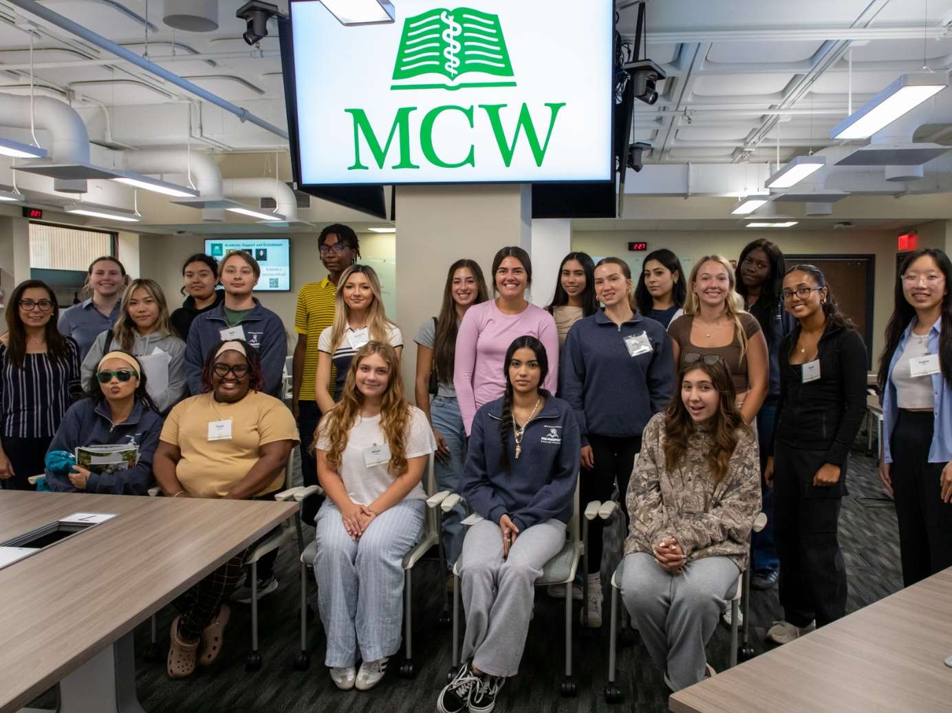 2025 MCW School of Pharmacy Pre-Pharmacy Scholars Program participants