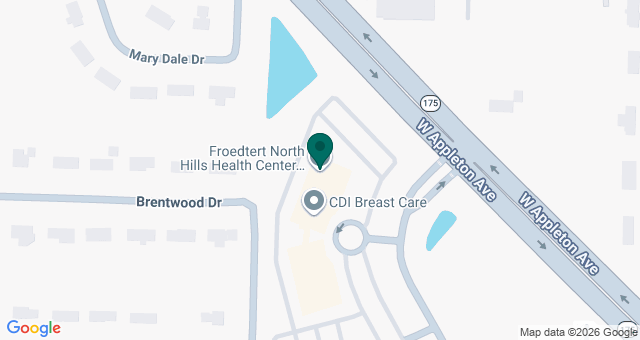 map of clinics' locations