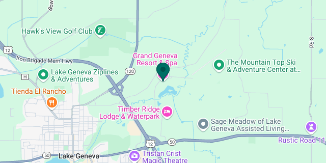 The Grand Geneva Google map location