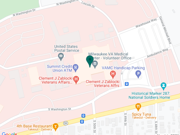 Zablocki VA Medical Center Google map location