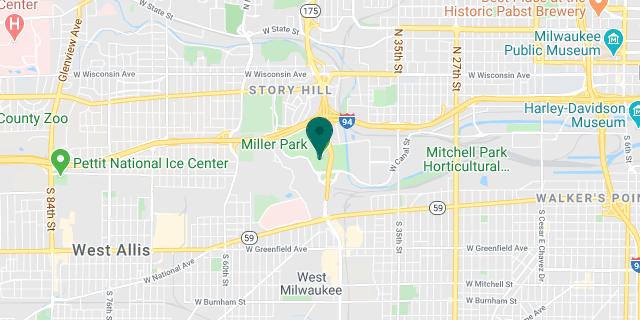 Miller Park Google map location