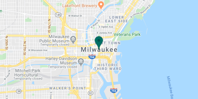 Milwaukee, WI Google map location