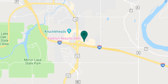 Kalahari Resort & Conference Center Google map location