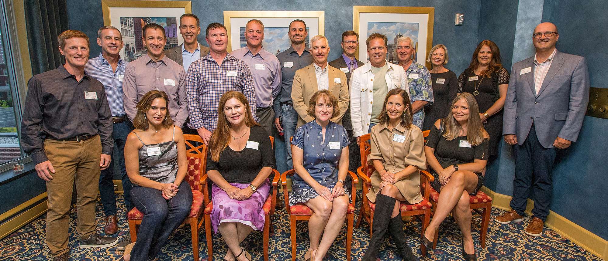 Dr. Christopher Ott (second from left) and other members of the Class of 1997