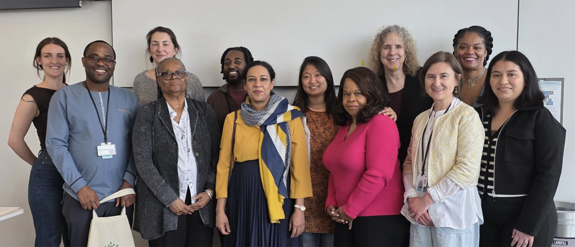 Sadaf Siddique, MD, MPhil, MPH ’26 (first row, center), is a doctor of public health student at MCW