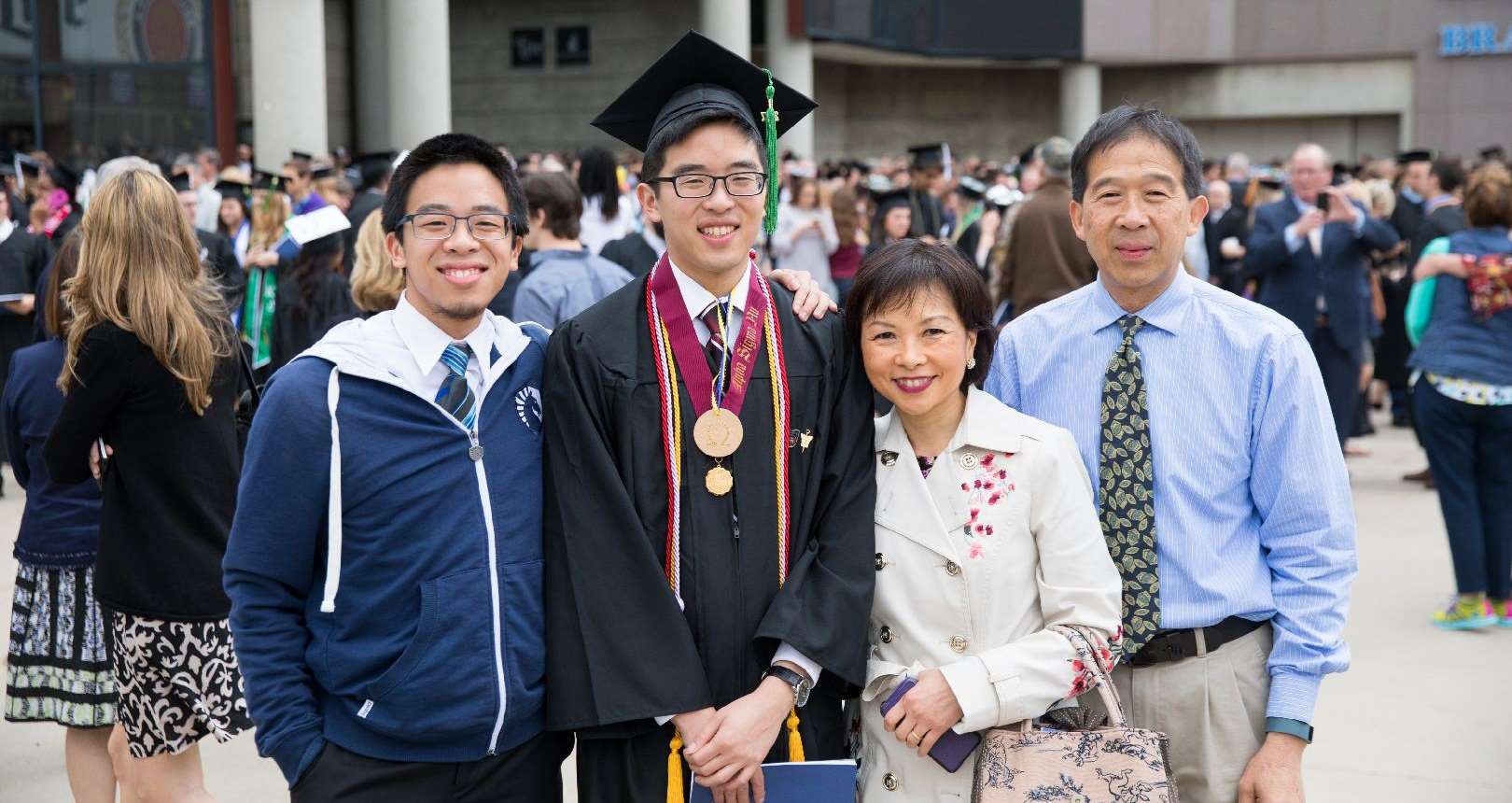 A lasting legacy: MCW physician and mother models resilience for her sons