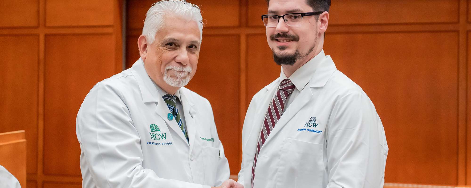 Stephen Noonan and Dr. MacKinnon