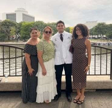Angelo Madruga with family