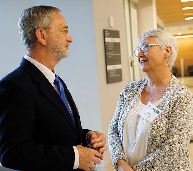 Dr. James Kelly and Dr. Cecilia Hillard