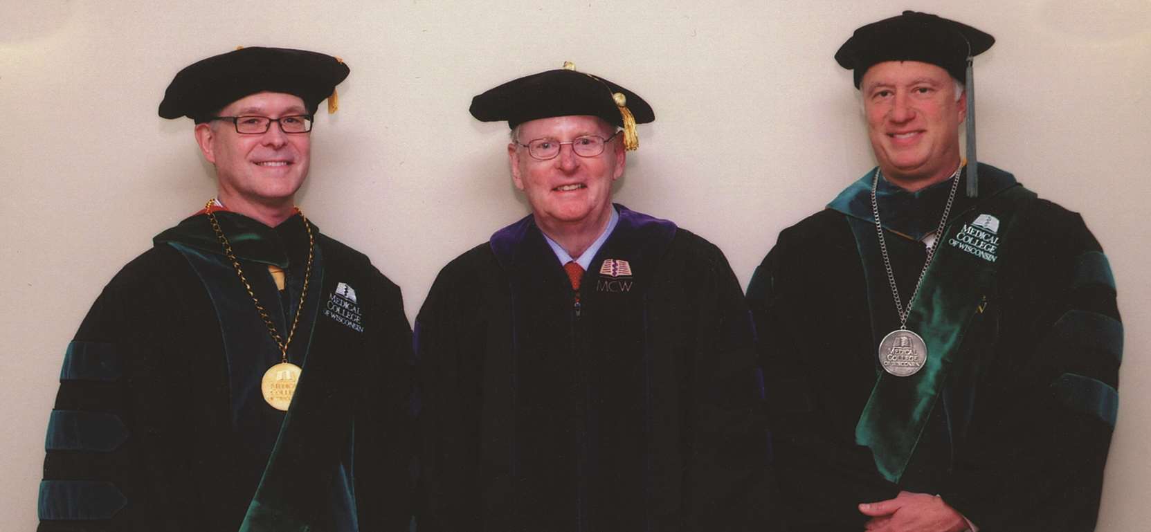 Mike Bolger receiving honorary degree at 2012 MCW Commencement ceremony
