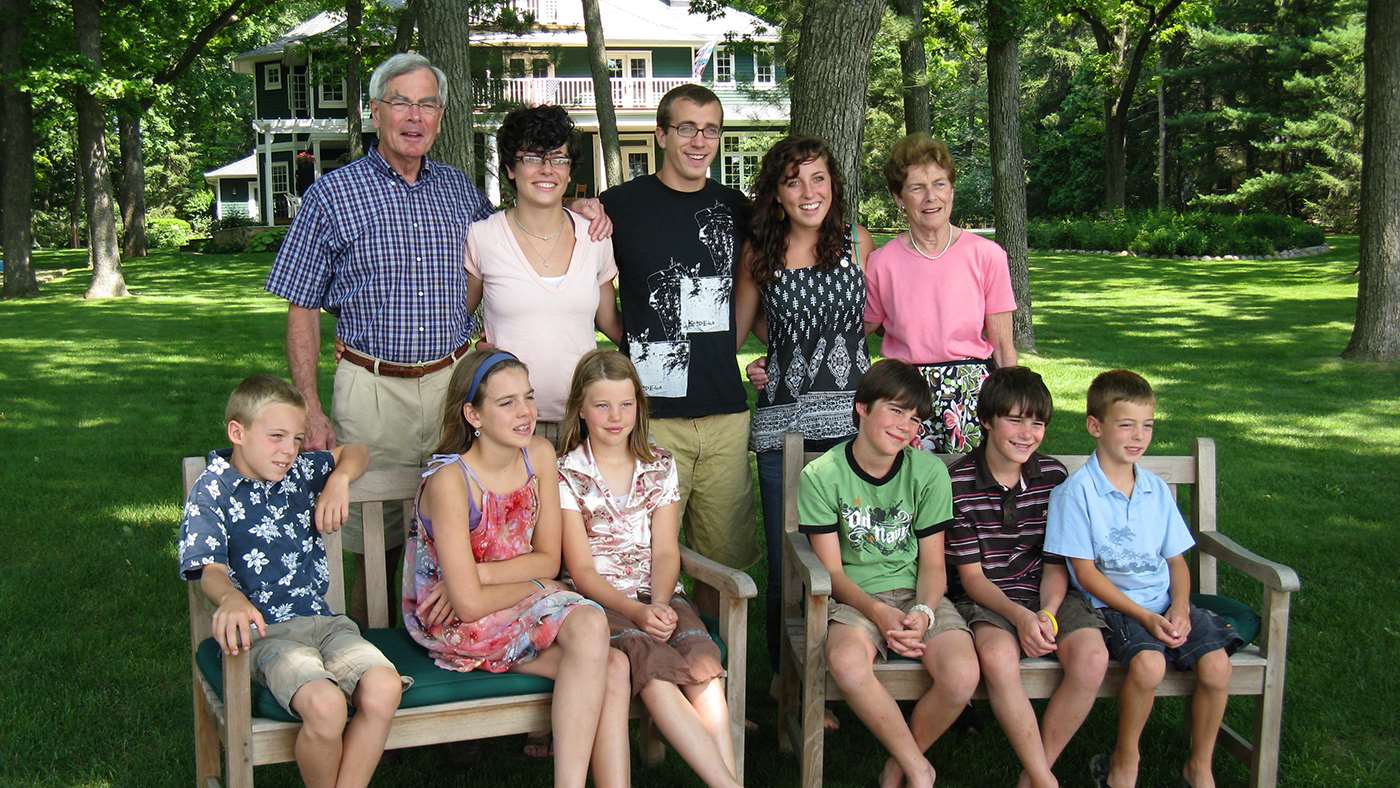 The Dunn family in 2008