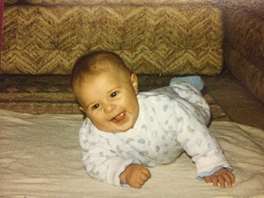 Tyler Schmidt, fourth-year MCW medical student, baby picture