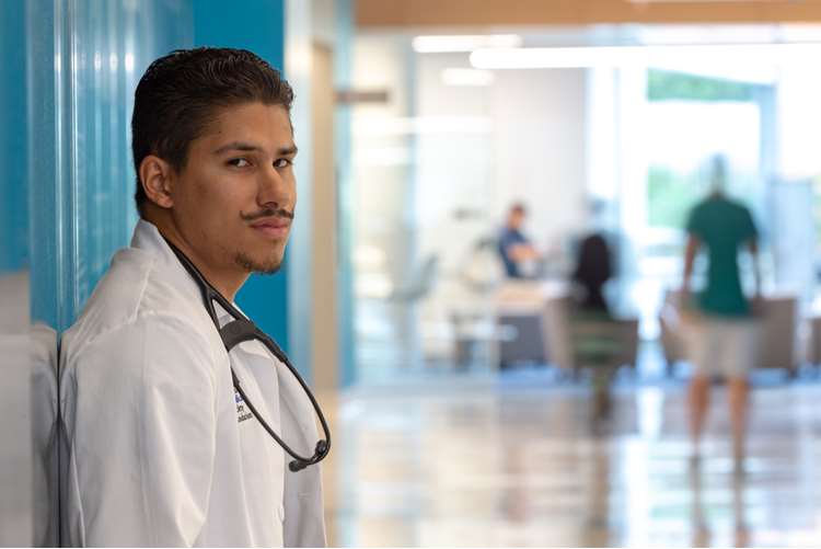MCW student Christian Hernandez