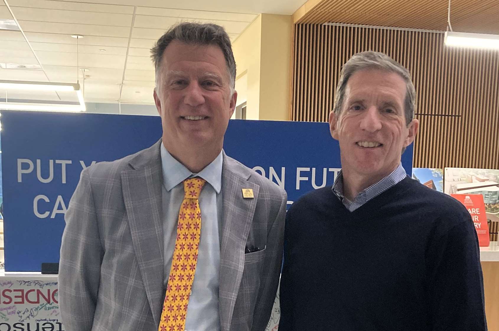 Dr. Joseph Kerschner and Dennis McBride