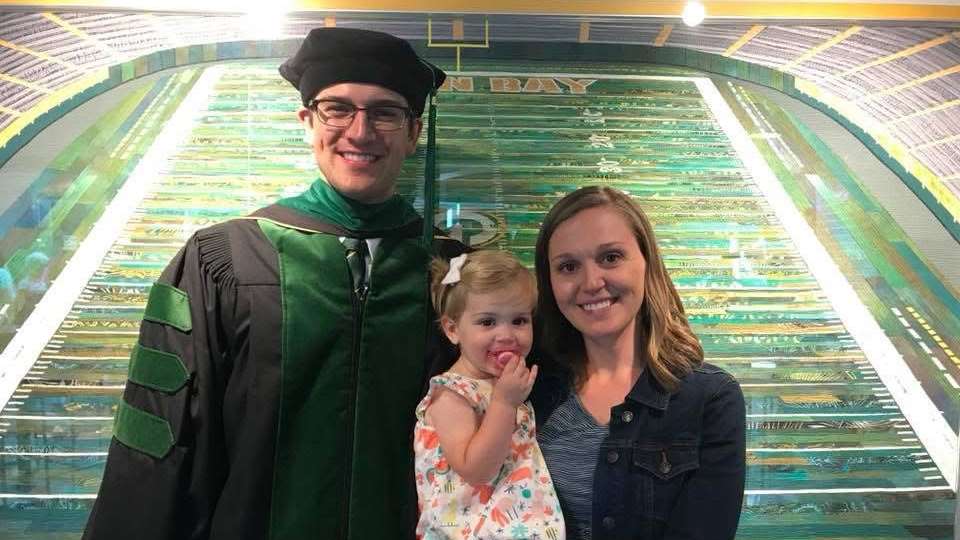 Dr. Ryan Berns and family