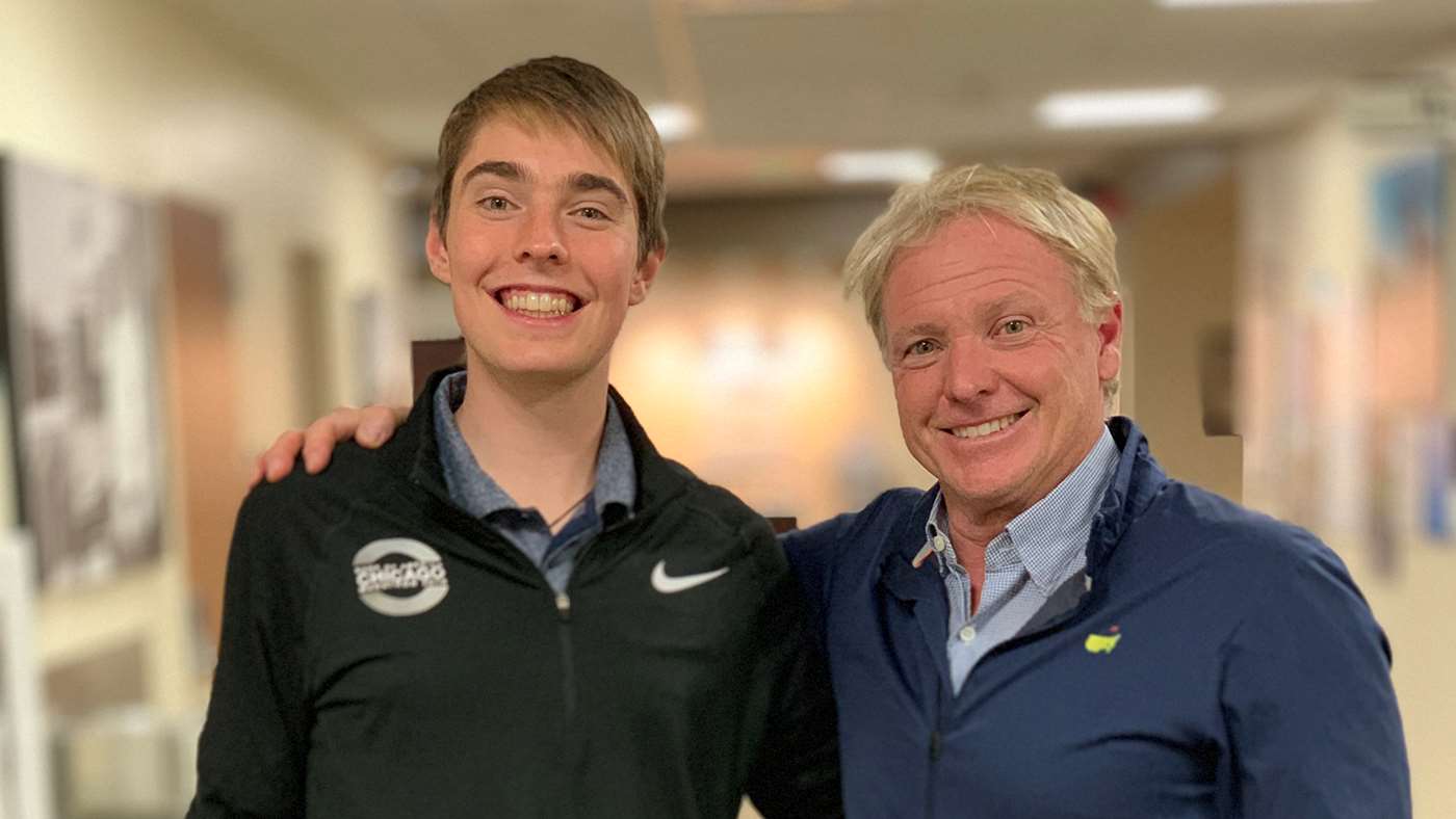 Left to right: Patrick Quinn and Marc J. Philippon, MD