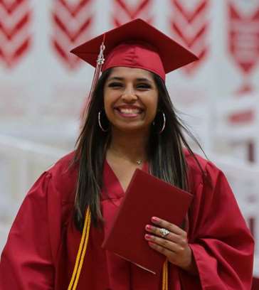 Morgan Lockhart college graduation