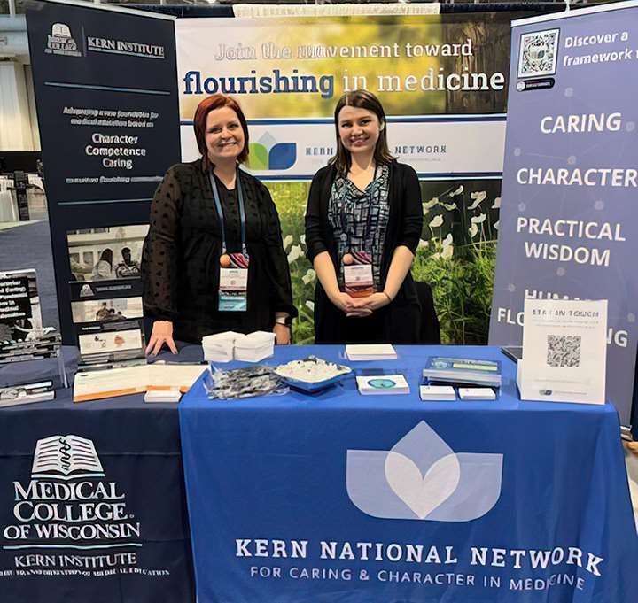 Kern Institute and KNN booth at the 2022 AAMC annual meeting