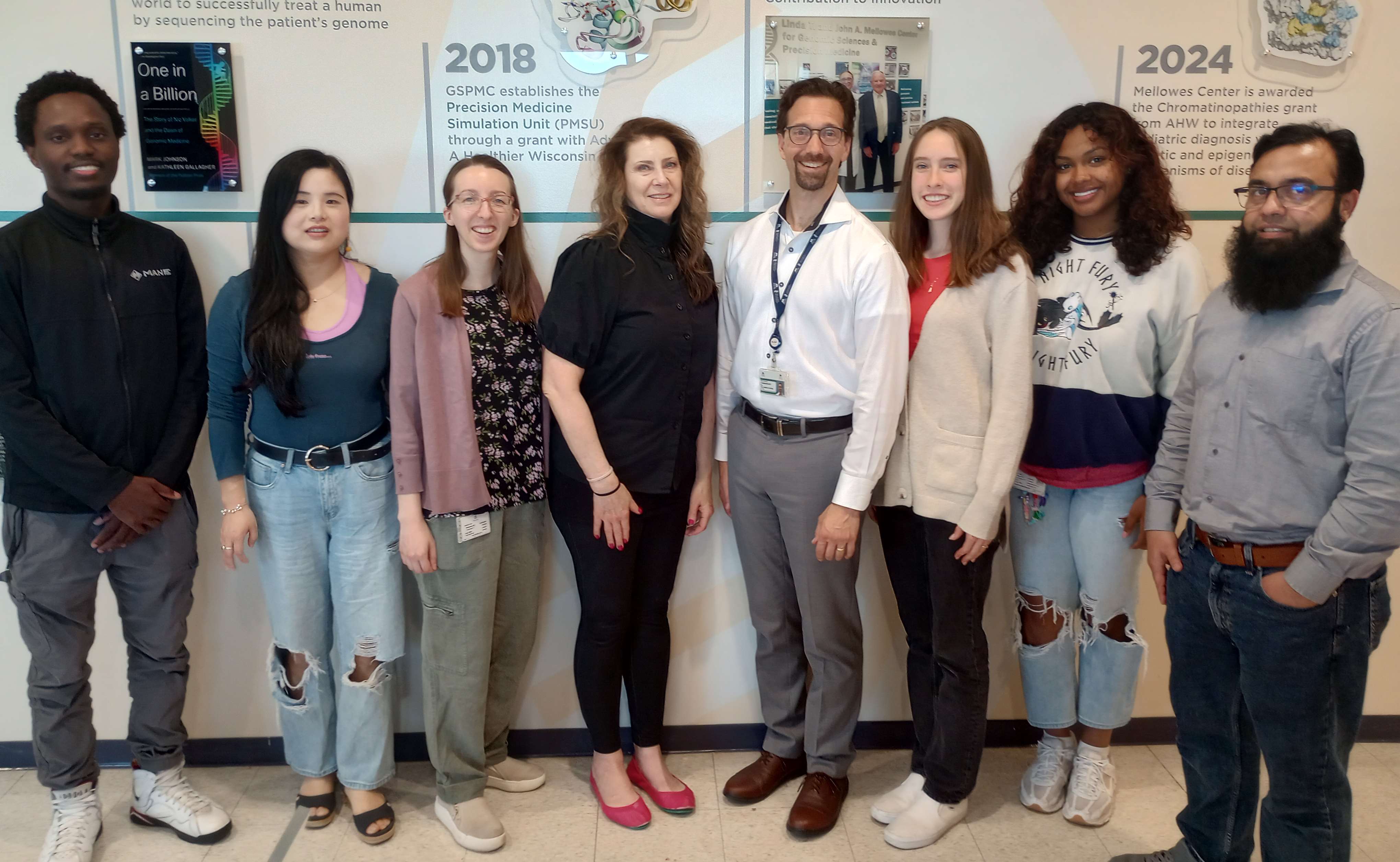 Zimmermann Lab hosting SPUR and MU students