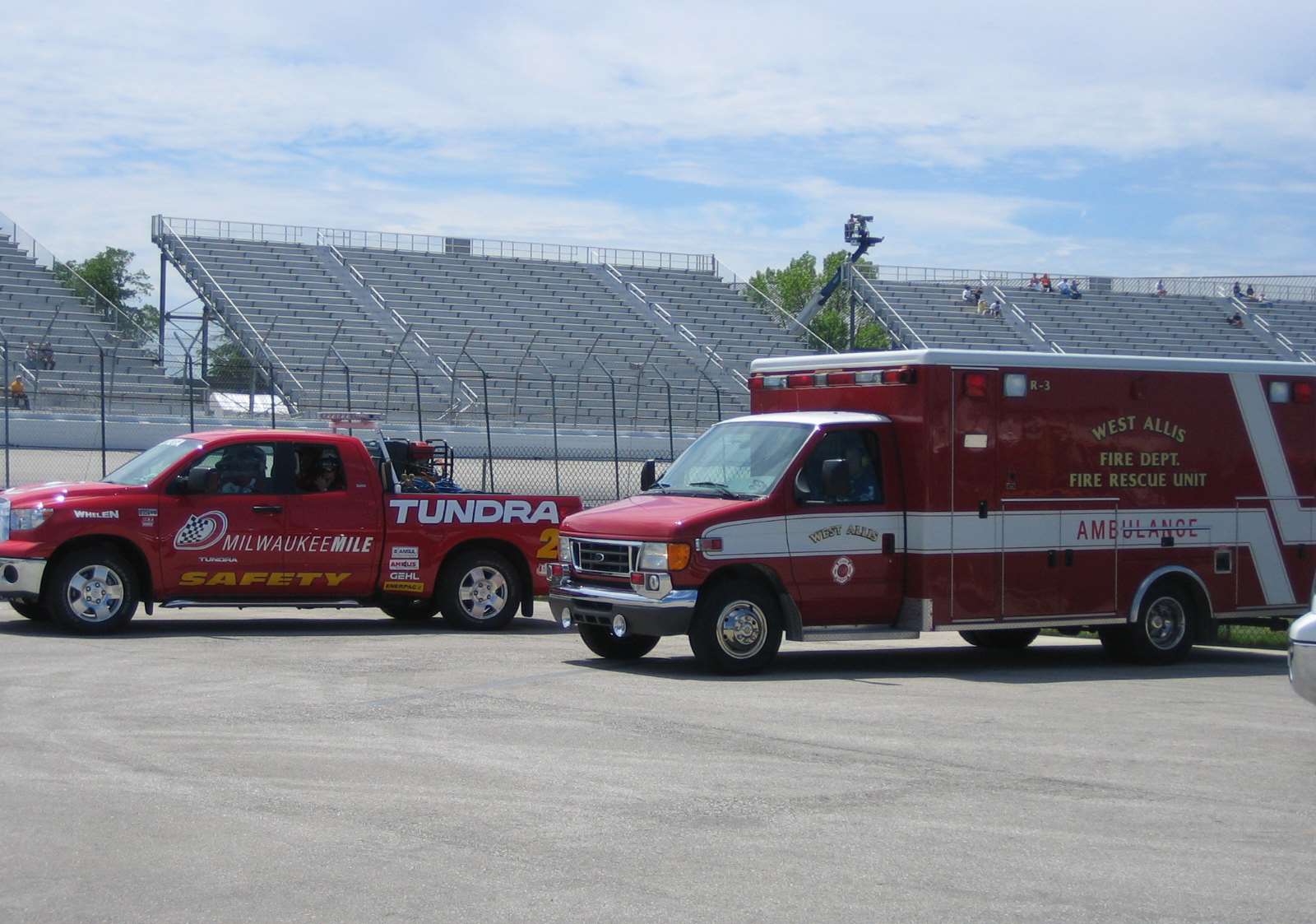 MCW Division of EMS Medicine at Milwaukee Mile