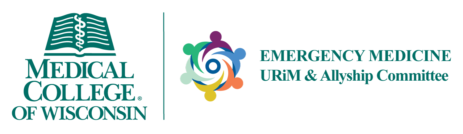 Emergency Medicine URim & Allyship Committee Logo
