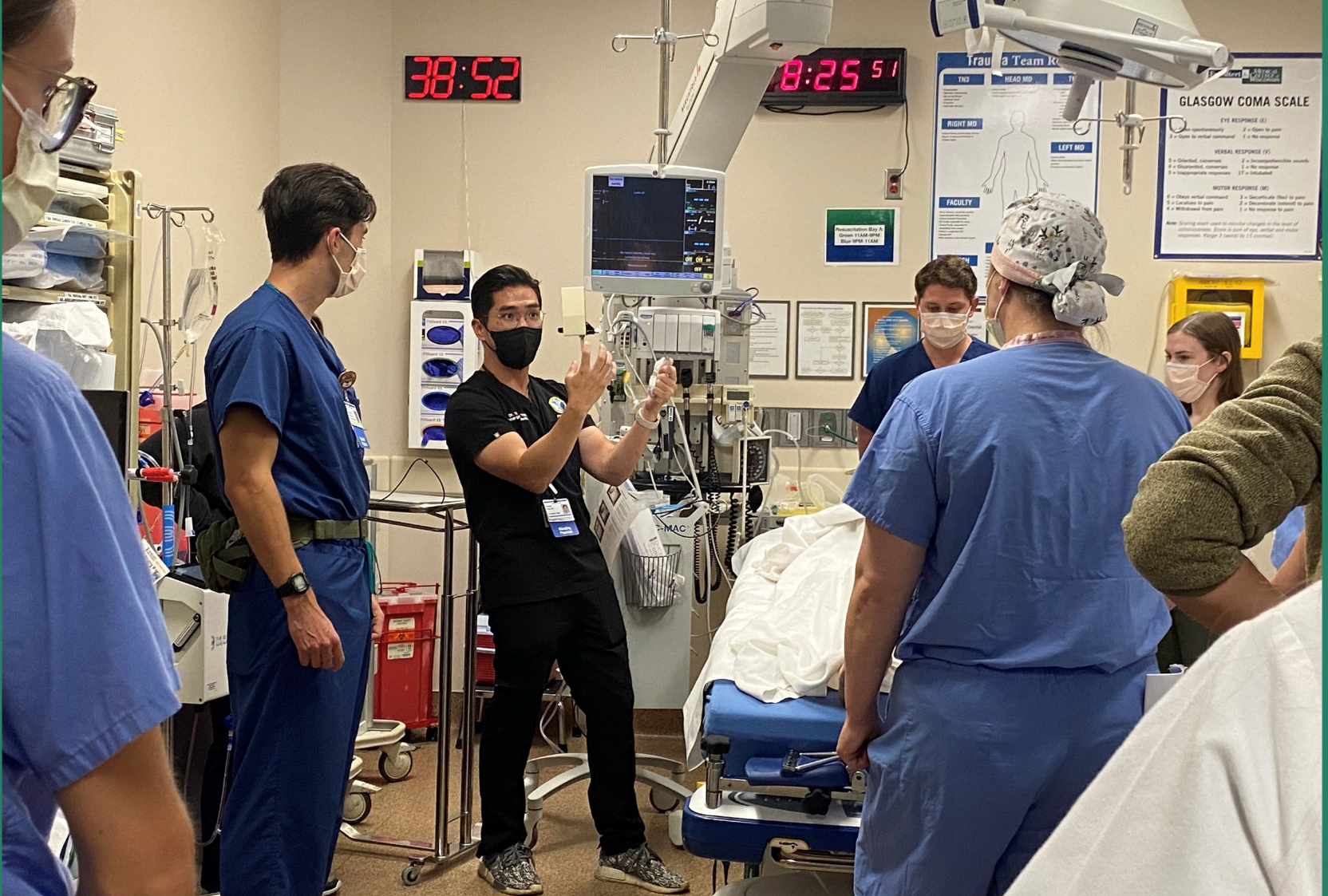 Emergency medicine ER simulation