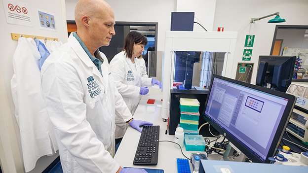 Members of Mellowes Center research team