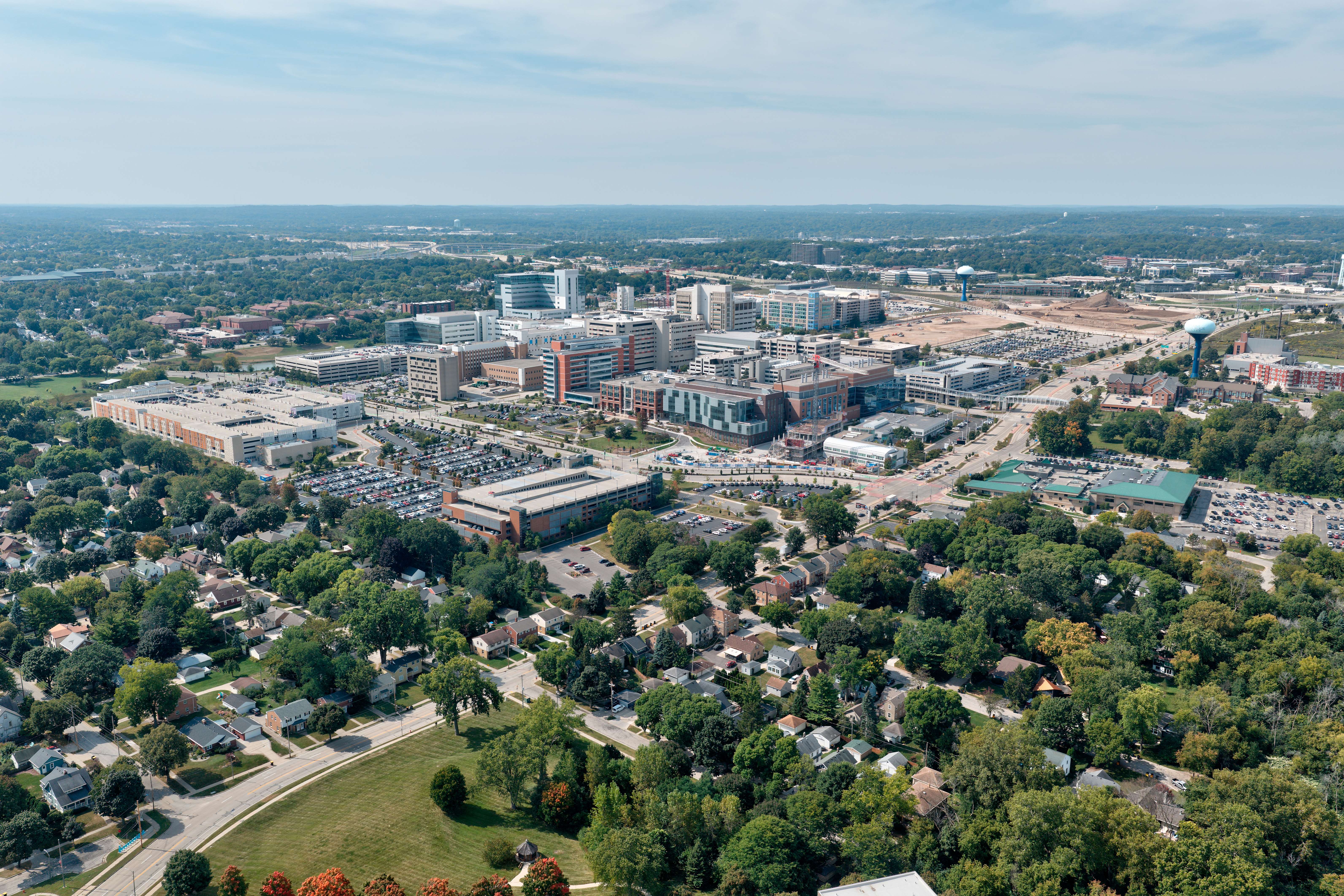 Aerial image of MRMC Campus