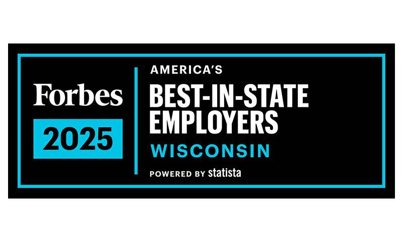 Forbes Best-In-State Employers Award Logo 2025
