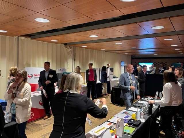 Exhibits at a symposium