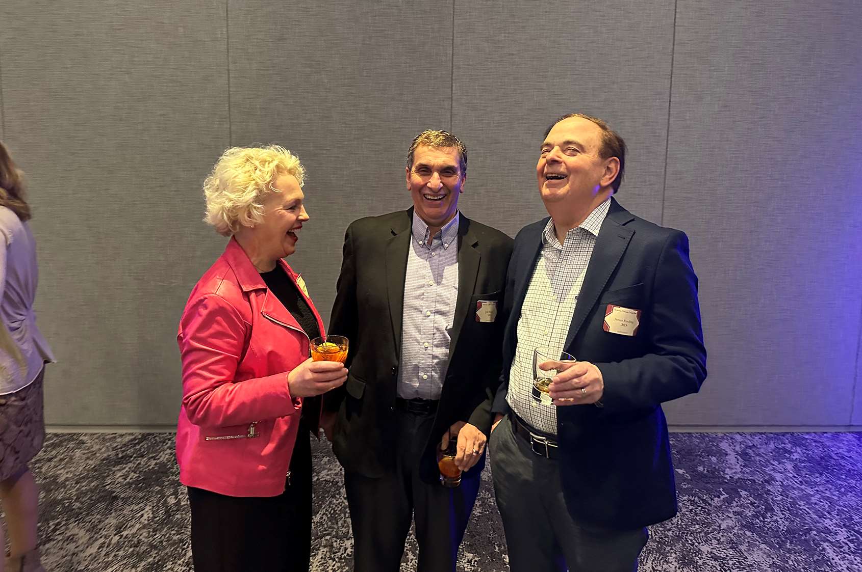 Attendees enjoying the Wisconsin Endocrine Society Meeting in Feb. 2025