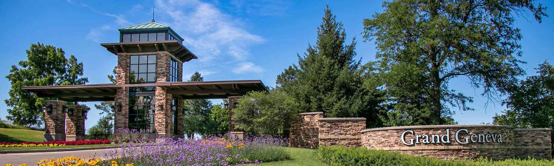 Entrance to Grand Geneva Resort