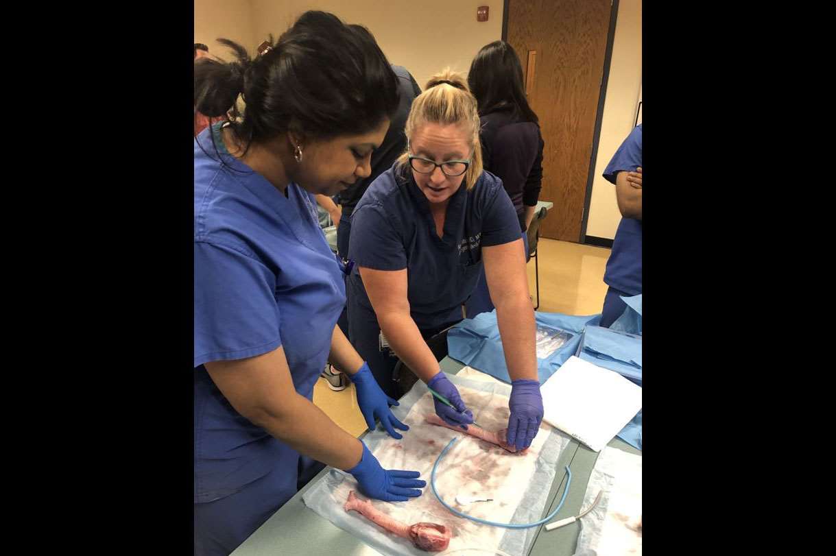 Advanced Airway Course - Learning how to Perform Cricothyrotomy