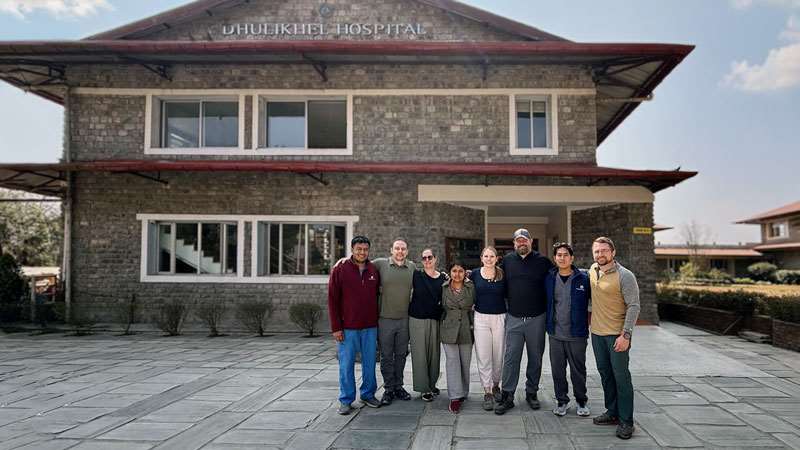 MCW's Global Neurosurgery Team at Dhulikhel Hospital 2026