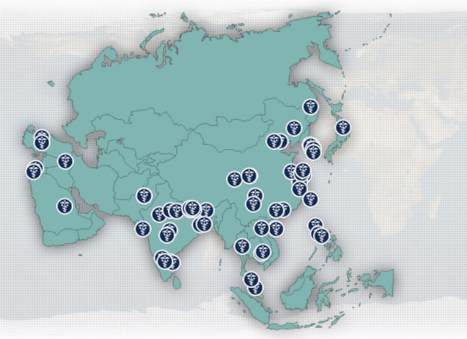 Asia Global Health Efforts