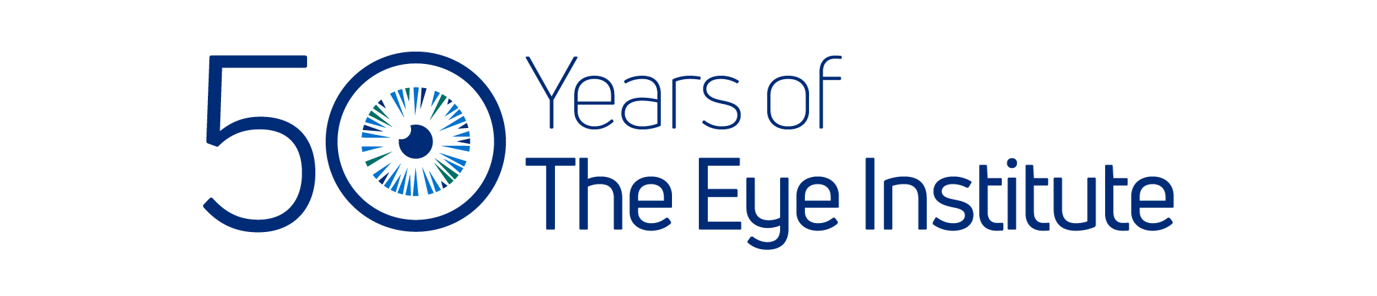 Eye Institute 50th Anniversary Celebration Logo