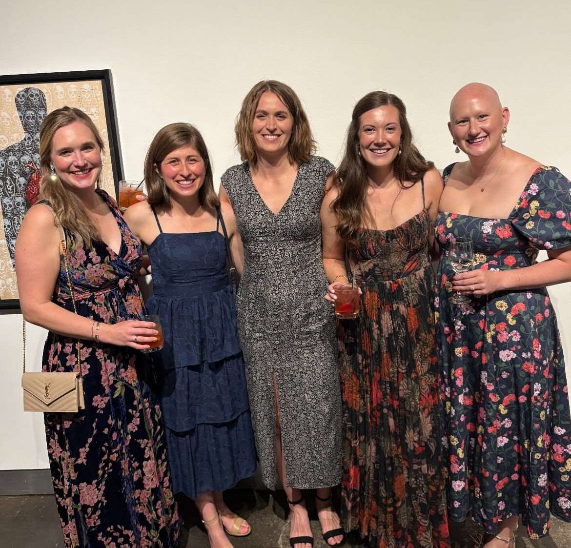 Fellows attending a colleague's wedding