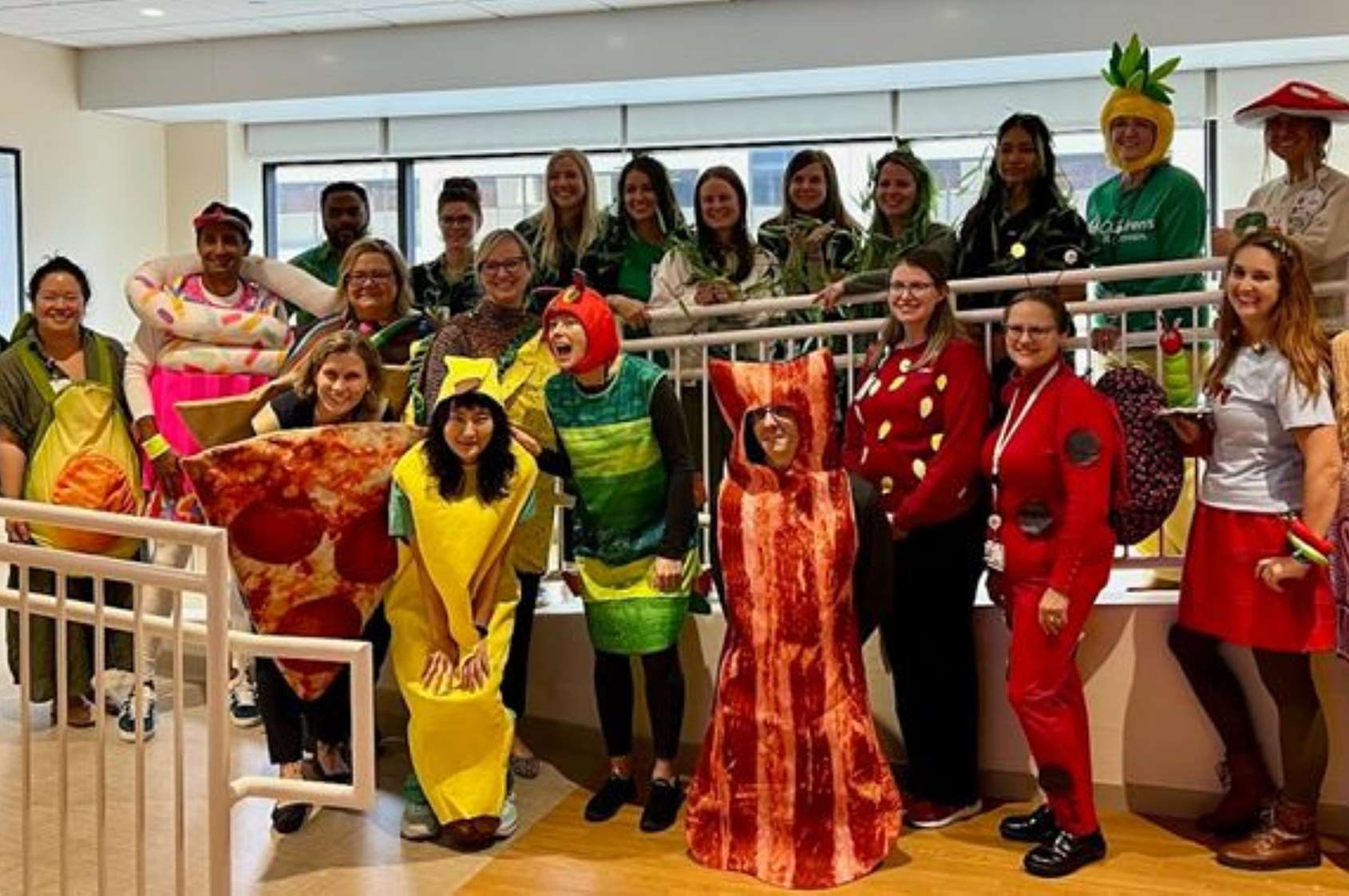 Faculty, fellows and staff Halloween costume competition