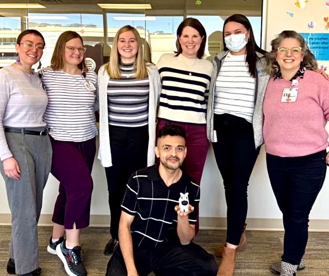 Stripes for Rare Disease Day 2025 (group 2)