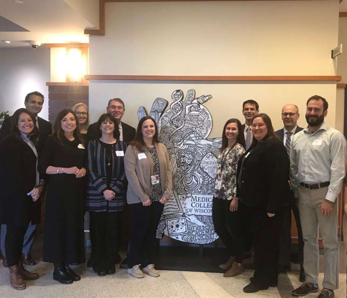 ACHA conference at MCW - team photo