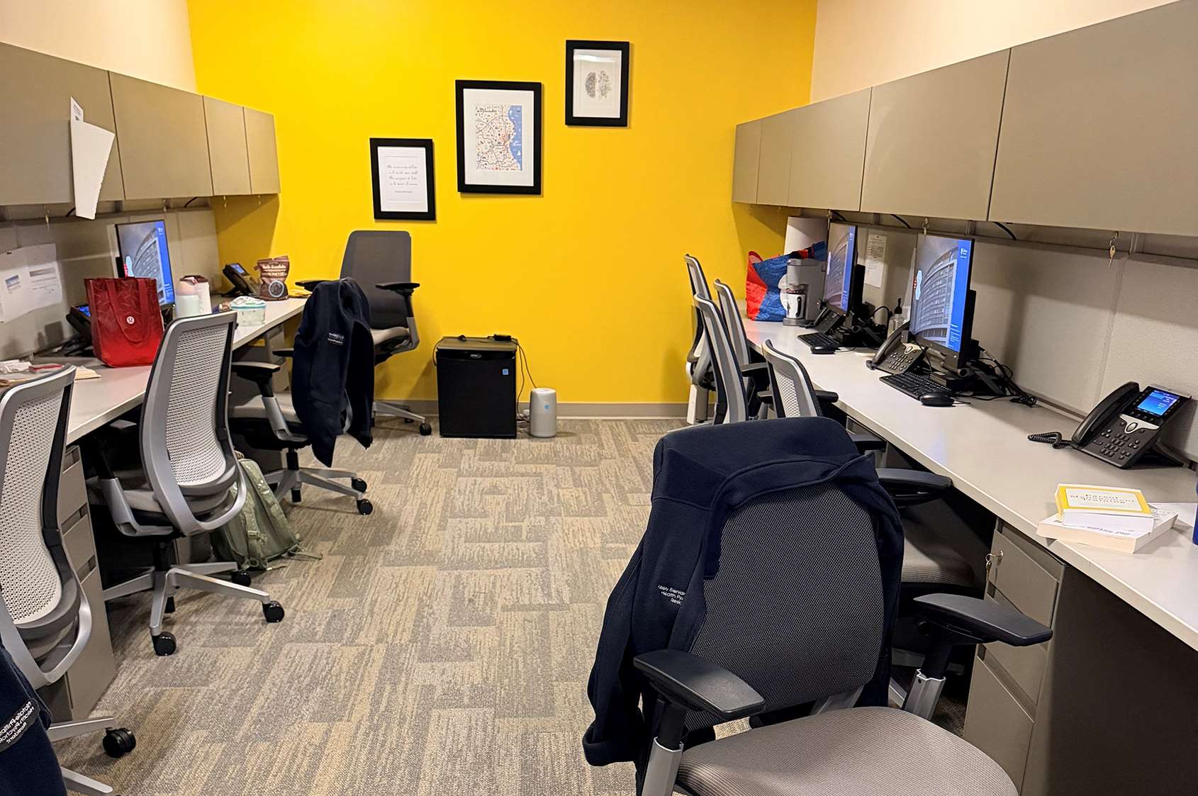 Seventh floor training office