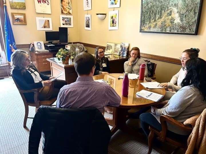 people sitting at restaurant table