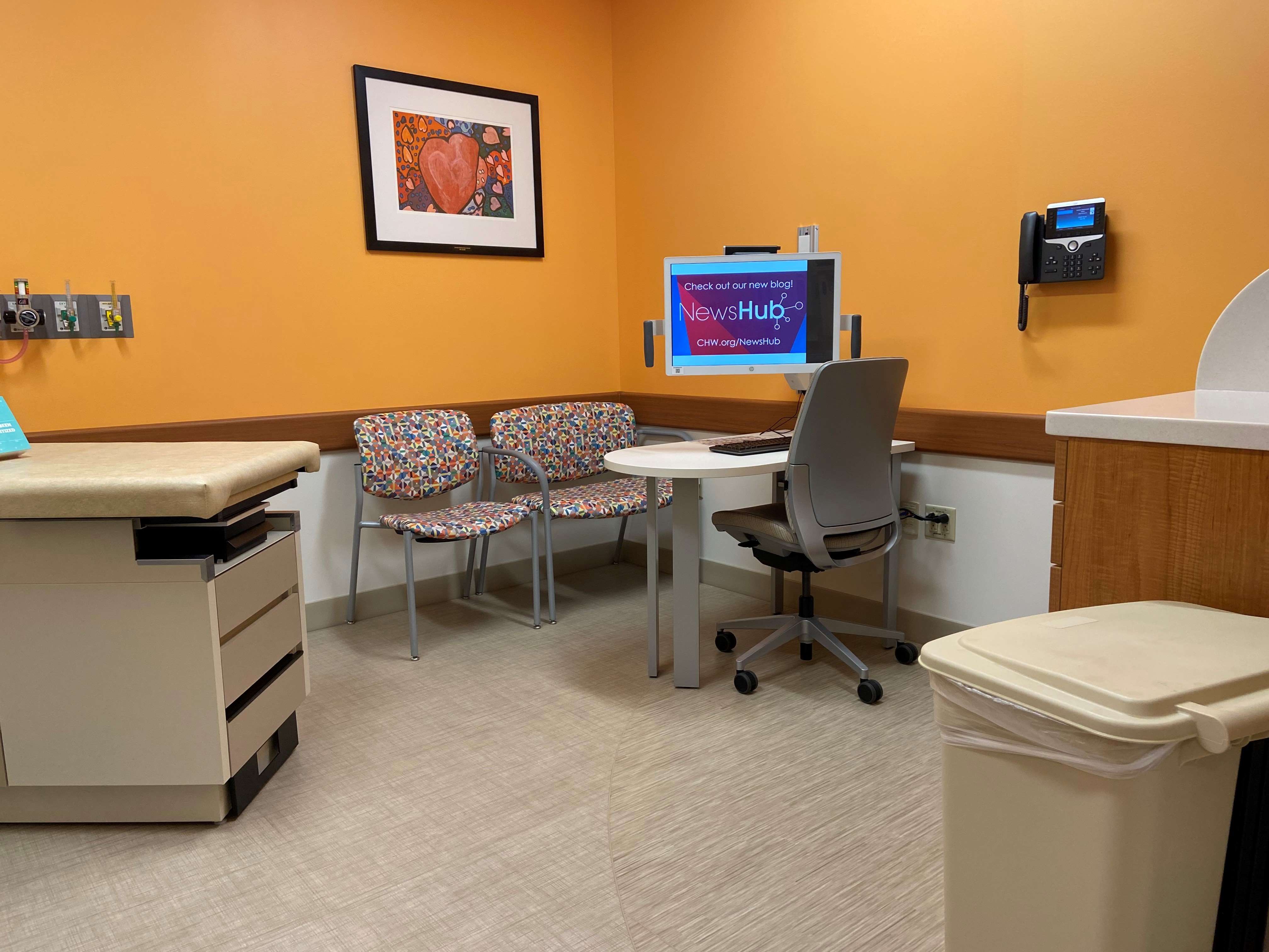 Fellowship clinic patient room