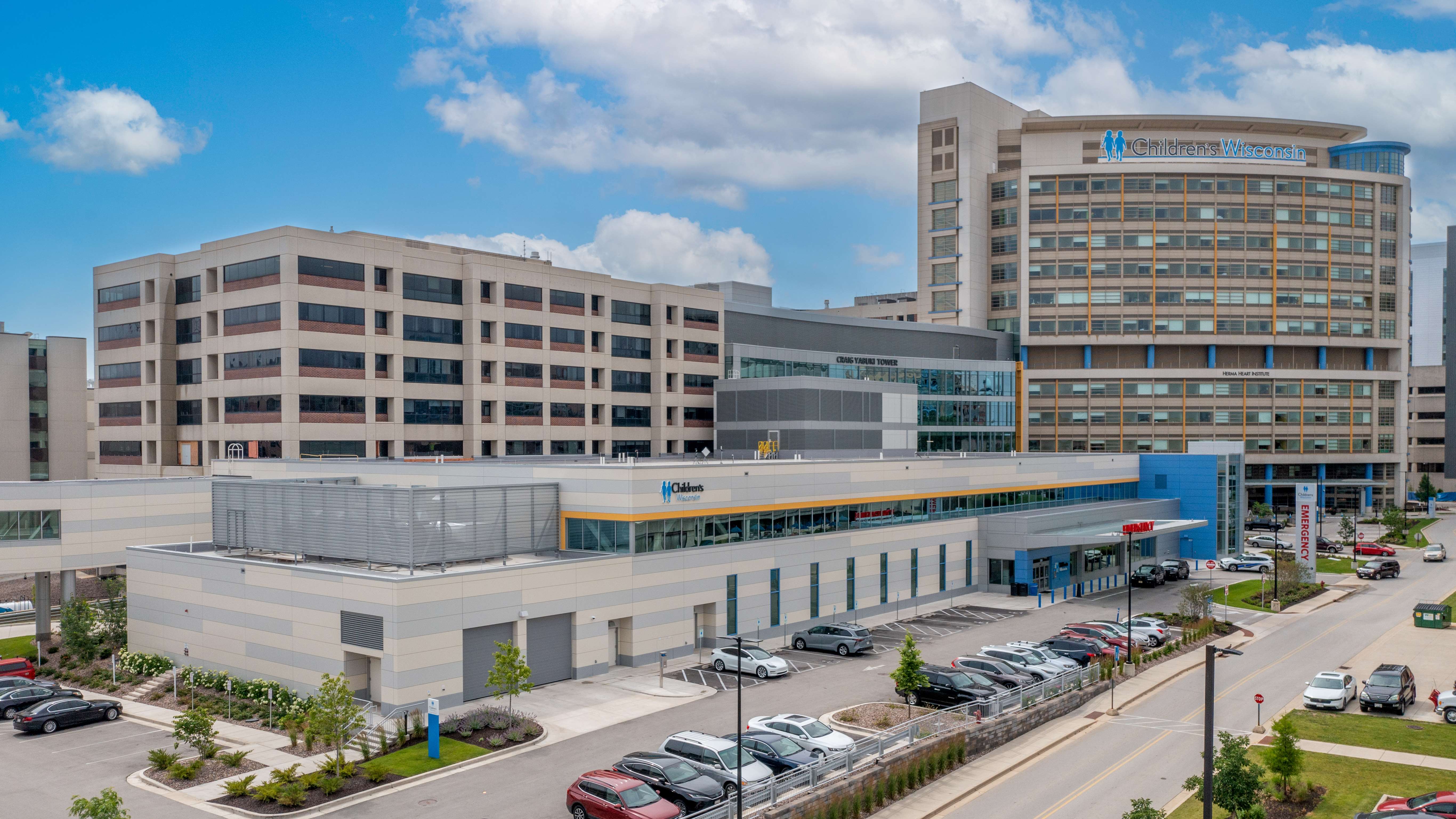 Children's Wisconsin hospital and clinic buildings